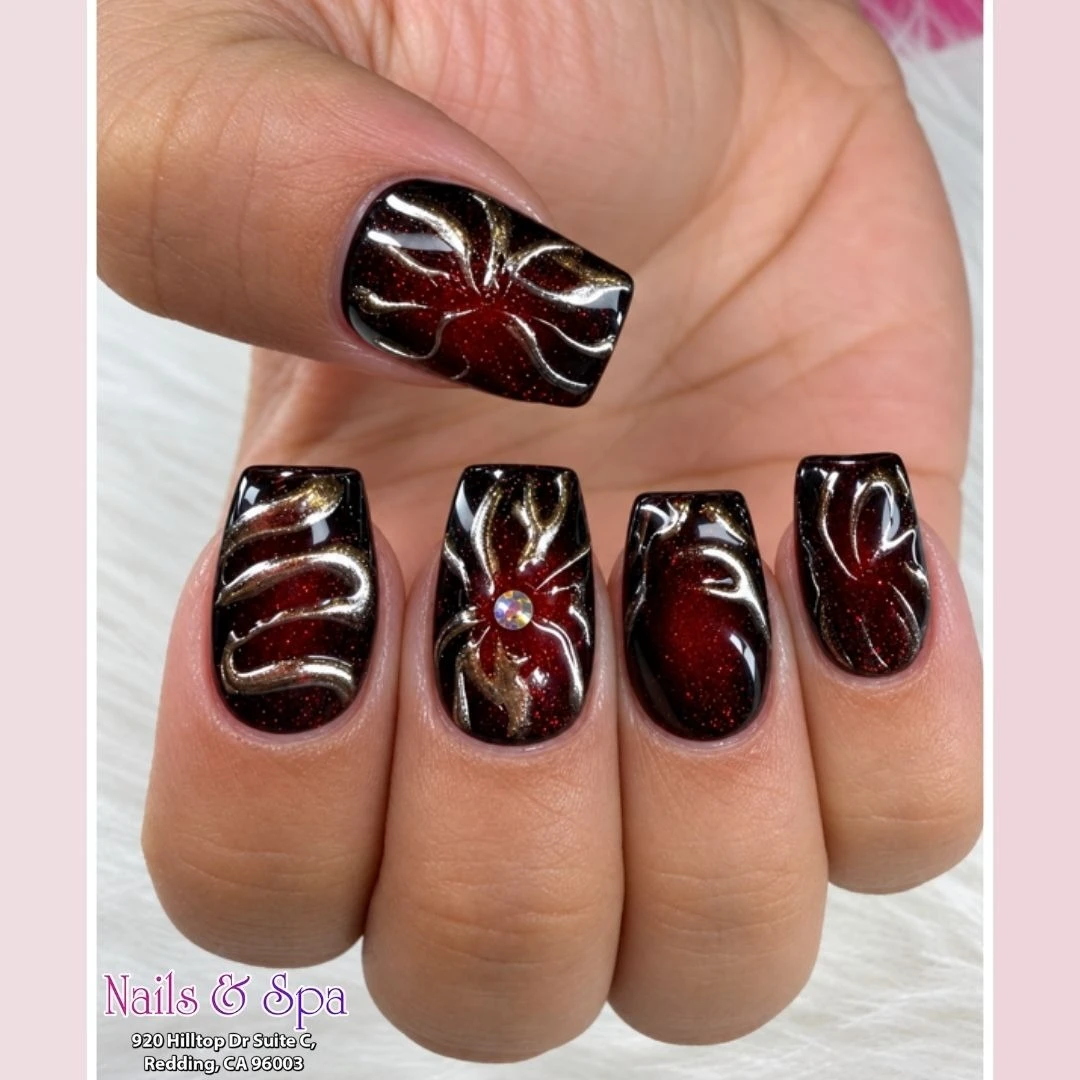 Halloween Nail Art Oct 20 2026